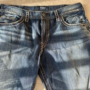 Silver Jeans Men's Blue Jeans 38x30